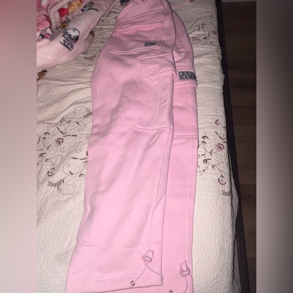 Pink ProClub Sweatpants - Picture 3 of 3
